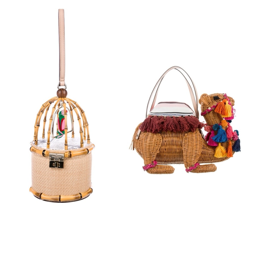 ISO (In Search Of) - Kate Spade Parrot Cage & Wicker Camel